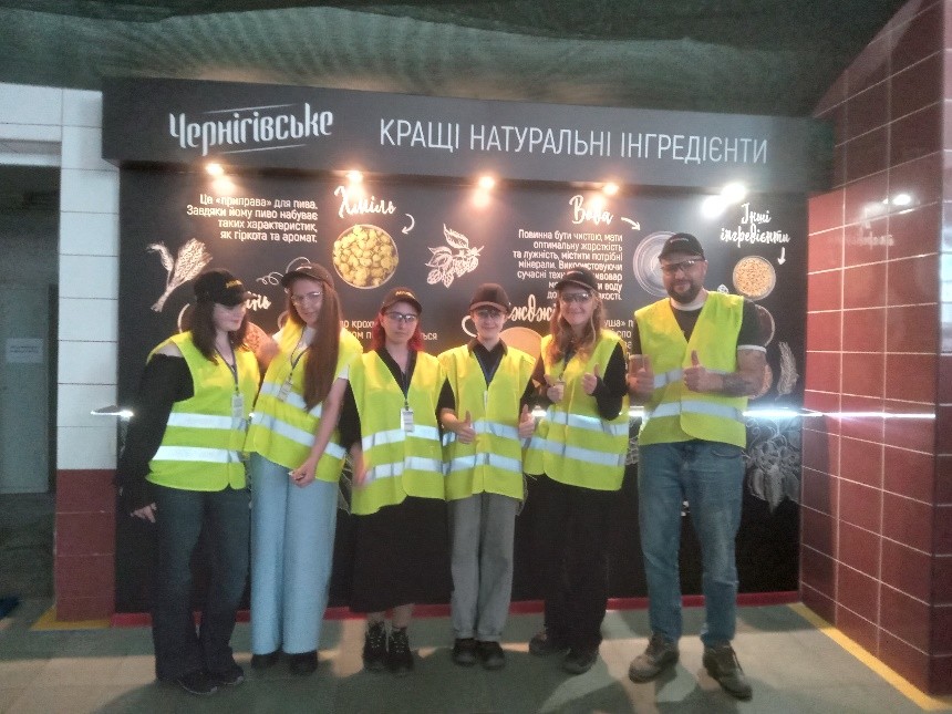 Завершилась ознайомча практика у студентів 1 курсу спеціальності “Харчові технології”